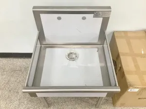 Advance Tabco 2025 Stainless Steel Single Compartment Service Lab Sink with Adjustable Legs, 7 of 8