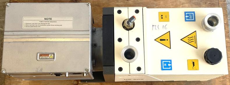 Varian HS 602 Dual Stage Oil-Sealed Rotary Vacuum Pump (17.6 cfm)-cover