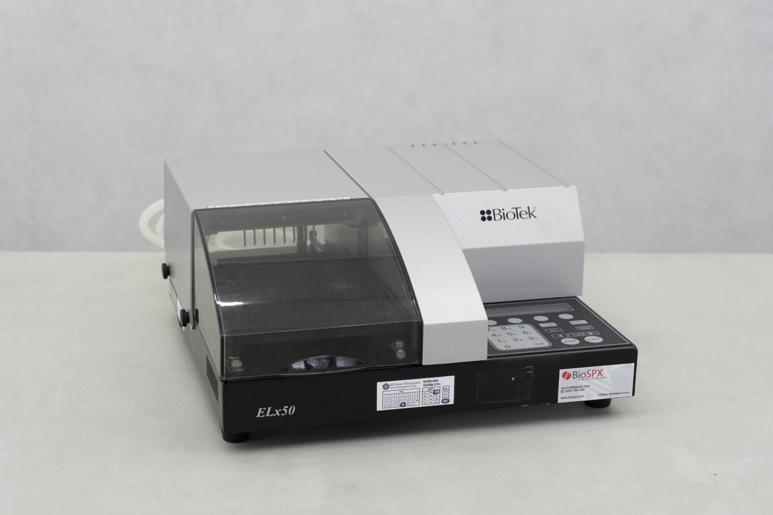 BioTek ELx50/8 8-Channel Microplate Washer for 96- and 384-Well Plates