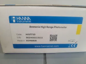 HANNA HI97733 Ammonia Photometer, up to 100.0 mg/L, 3 of 3