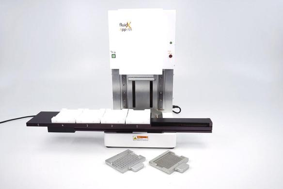 Apricot Designs PP-364-M FluidX XPP-721 Automated Dispenser Pipettor, 96-/384-Well-cover