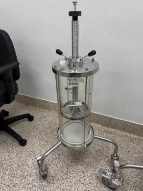 GE BPG 200/500 Stainless Steel Preparative Chromatography Column with Pressure Gauge-cover