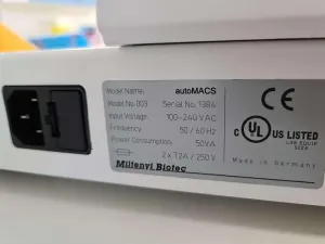 Miltenyi Biotec AutoMACS 003 Cell Sorter, 6 of 8