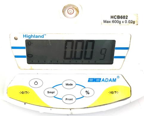 Adam Highland HCB 602 Portable Precision Balance (600g x 0.02g)-cover