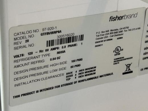 Fisherbrand Isotemp Undercounter Refrigerator for Controlled Temperature Storage-cover