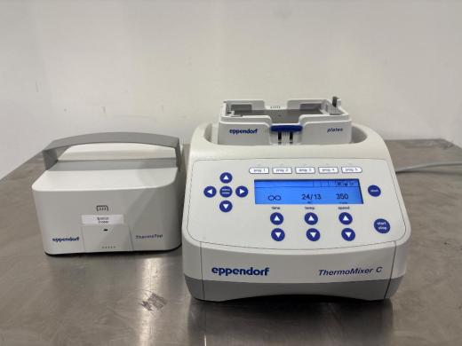 Eppendorf ThermoMixer C Model 5382 Tube Mixer with ThermoTop Heating Block-cover