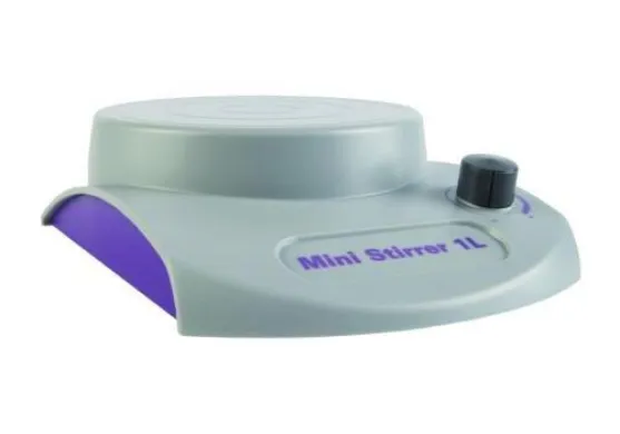 Heathrow Scientific HS120155 1L Benchtop Magnetic Stirrer with Variable Speed and AC/DC Power Supply