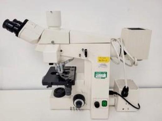 Zeiss Axioskop Microscope w/ 3 x Objectives NEOFL 100x, 40x, 20x Lab-cover