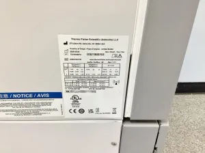 Thermo Scientific TSX40086FA Ultra-Low Temperature (ULT) Freezer – 19.4 cu ft Capacity, 16 of 16
