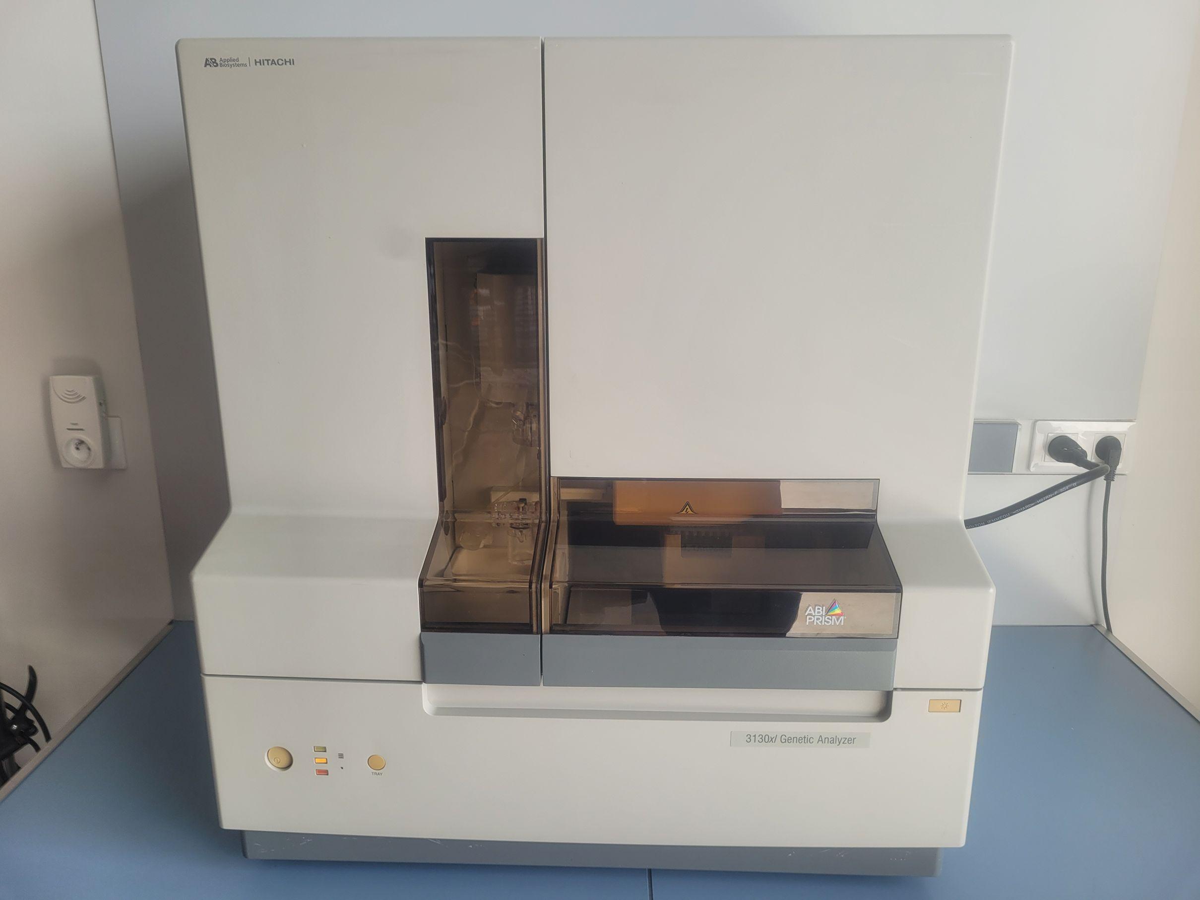 Applied Biosystems Hitachi 3130XL 16-Capillary Genetic Analyzer for Automated DNA Analysis