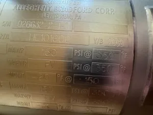 Allegheny Bradford Laboratory Heat Exchanger for Thermal Processing, 2 of 2
