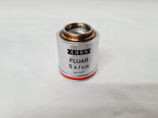ZEISS FLUAR 5x/0.25 Microscope Objective Lens-cover