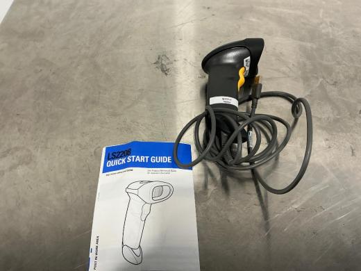 Zebra LS2208 Handheld USB Barcode Scanner for Laboratory Data Capture-cover