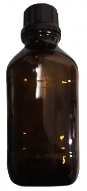 Duran Square Brown Glass Flask - 1000 ml