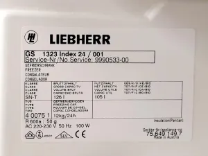 Liebherr GS 1323 Upright Laboratory Freezer for Biomedical Applications, 7 of 12