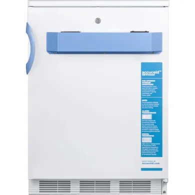 Accucold VT65MLBIMED2 3.2 Cu.Ft. Built-In Medical Grade Undercounter Freezer with Solid Door