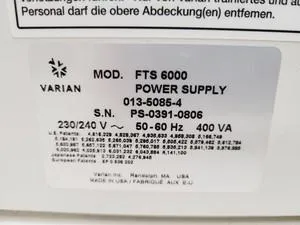 Varian 7000 FT-IR Spectrometer with FTS 6000 Power Supply, 18 of 38