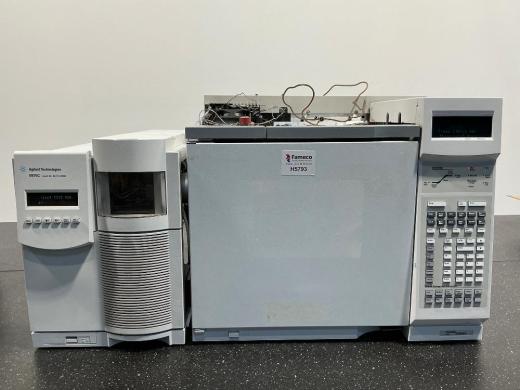 Agilent 6890N-5975C inert XL GC-MS with EI/CI Mass Selective Detector-cover
