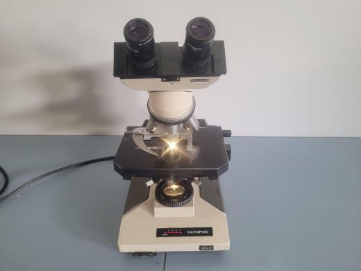Olympus BH2 Binocular Compound Microscope-cover