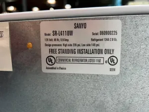 VWR Under Counter Refrigerator, 4 of 4