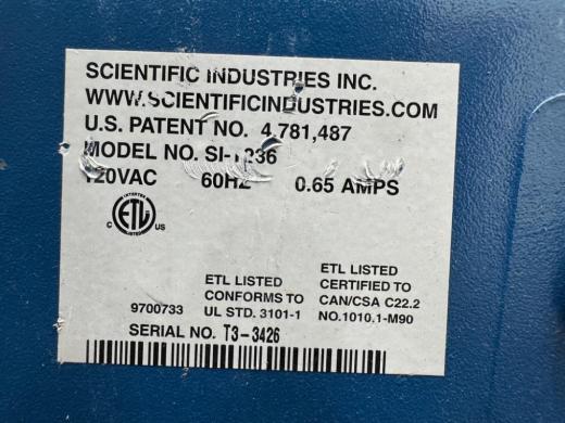 Scientific Industries SI-0236 Vortex-Genie 2 Benchtop Vortex Mixer-cover