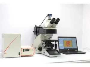 Leica DM6000 Upright Fluorescence Motorized Microscope with 8.3MP CMOS Camera, 3 of 18