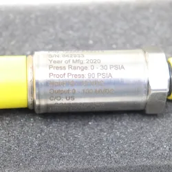 Viatran 122AFAX2275 30 PSIA 7/8" Compact Pressure Transmitter Transducer, 5 of 7