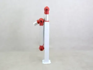 Alsident Type 50 Extraction Arm with 75 mm Diameter and 390 mm Transparent Cover, 2 of 6