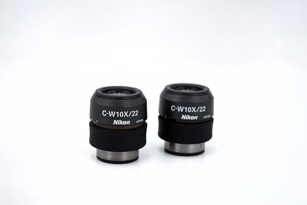 Nikon C-W10X/22 Pair of Microscope Eyepieces