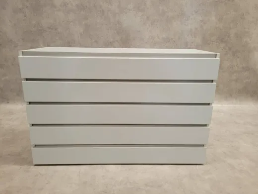 S+B 5-Drawer Plinth Cabinet, Ice Blue