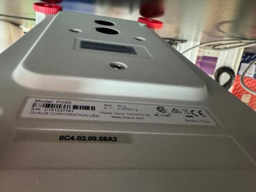 Ohaus Pioneer PX85 Analytical Balance with 85g Capacity and 0.1mg Readability-cover