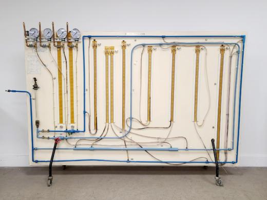 TecEquipment H16 Losses in Piping Systems Fluid Mechanics Training Apparatus-cover