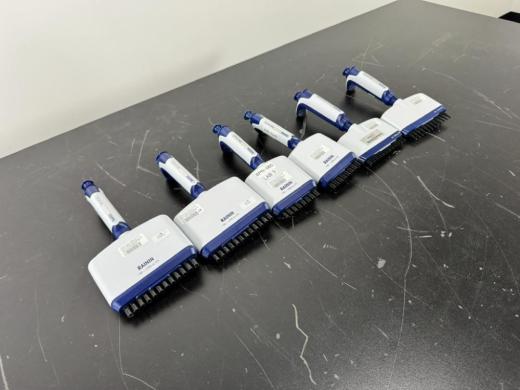 Rainin Pipet-Lite XLS Multichannel Pipettes Set (L-1200 XLS, L-300 XLS, L-10 XLS) - Pack of 6-cover