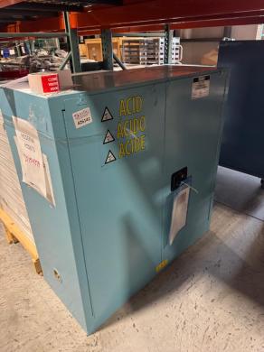 ULINE Model 873022 30 Gallon FM Approved Flammable Liquid Storage Cabinet-cover