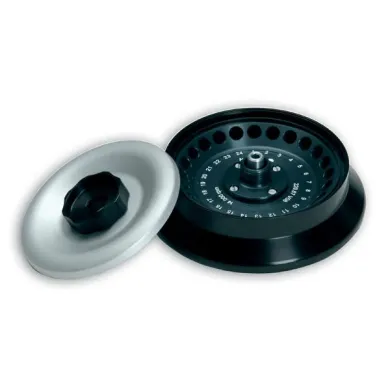 Hermetically Sealed Rotor for 24x1.5/2 ml tubes, 14,000 rpm, 18,624 x g