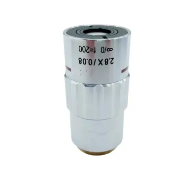 Mitutoyo Microscope Objective 2.8x, f=200mm, NA 0.08