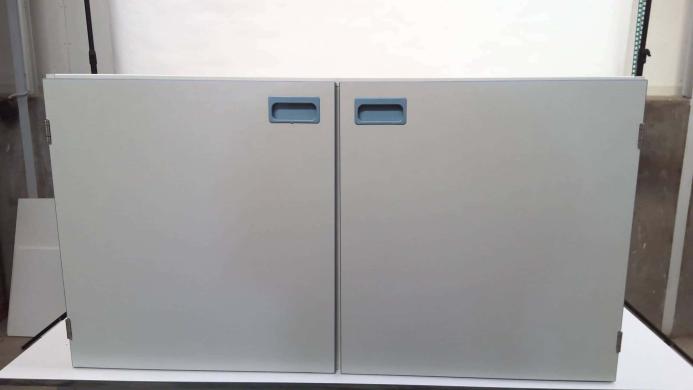 Vinitex High Double Door Cabinet, Light Grey, 1200-cover