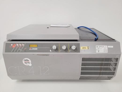 Jouan Refrigerated Centrifuge  Model - CR412 with 4750RPM Rotor & Inserts Lab
        NOTE - THIS IS A SPARES/REPAIRS ITEM-cover