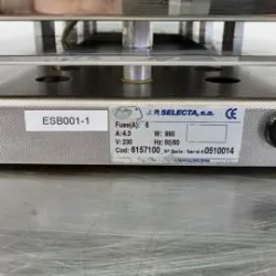 Selecta Plactronic 6157100 Precision Laboratory Hot Plate, 9 of 9