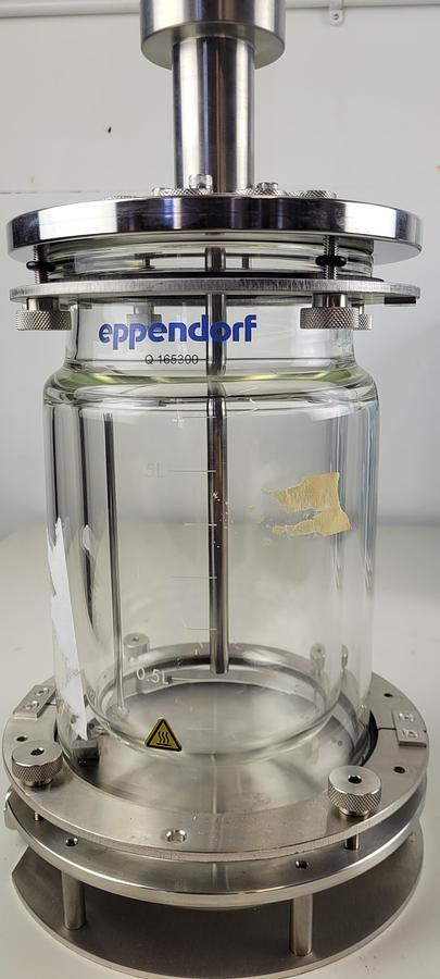 Eppendorf BioFlo 320 Glass Vessel Bioreactor, 5L