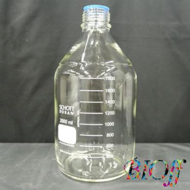 SCHOTT DURAN 017200-2000 Laboratory Bottle, 2000 mL, Without Lid-cover