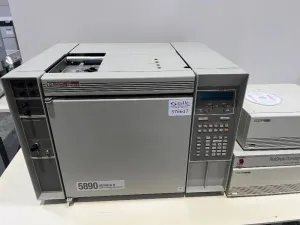 HP 5890 Series II Gas Chromatograph for Analytical Separation, 3 of 4