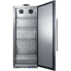Accucold FFAR121SSNZ 10.1 Cu.Ft. Stainless Steel Laboratory Refrigerator with Digital Temperature Display, 2 of 2