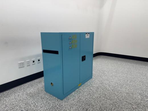 ULINE Corrosive Storage Cabinet.-cover