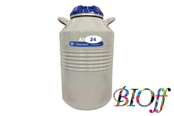 IC Biomedical AI24-11M 24 L Liquid Nitrogen Storage Dewar-cover