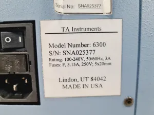 TA Instruments Nano 6300 DSC, 3 of 11