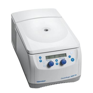 Eppendorf 5427R Refrigerated Centrifuge w/ FA-45-30-11 Fixed Angle Rotor-cover