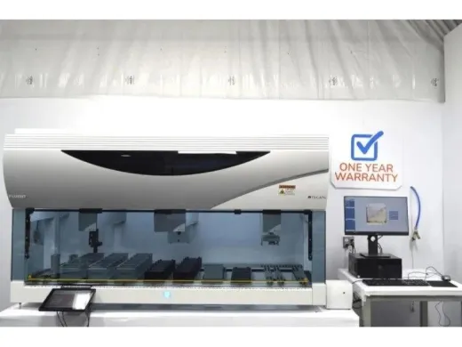 Tecan Fluent 1080 Automated Liquid Handler with Span-8 FCA, MCA384 Multichannel and RGA Gripper