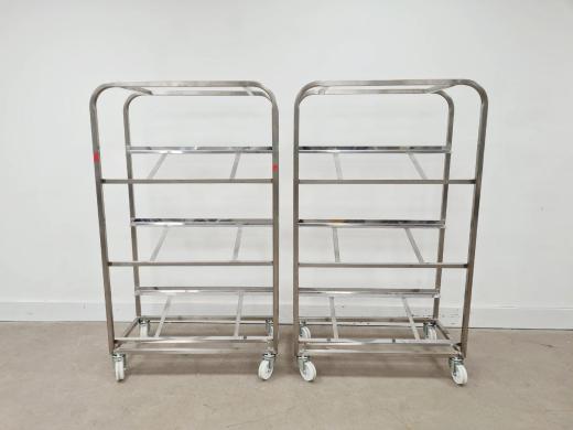 Multi-Tier Rack Laboratory Trolleys-cover