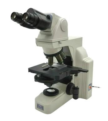 Nikon Eclipse E400 Phase Contrast Microscope with Tilting Telescoping Binocular Head-cover